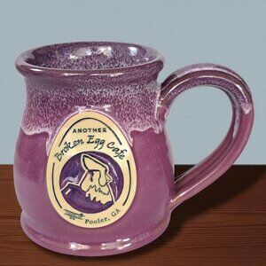 Deneen Pottery Another Broken Egg Mug Coffee Drip Hand Thrown POOLER GA